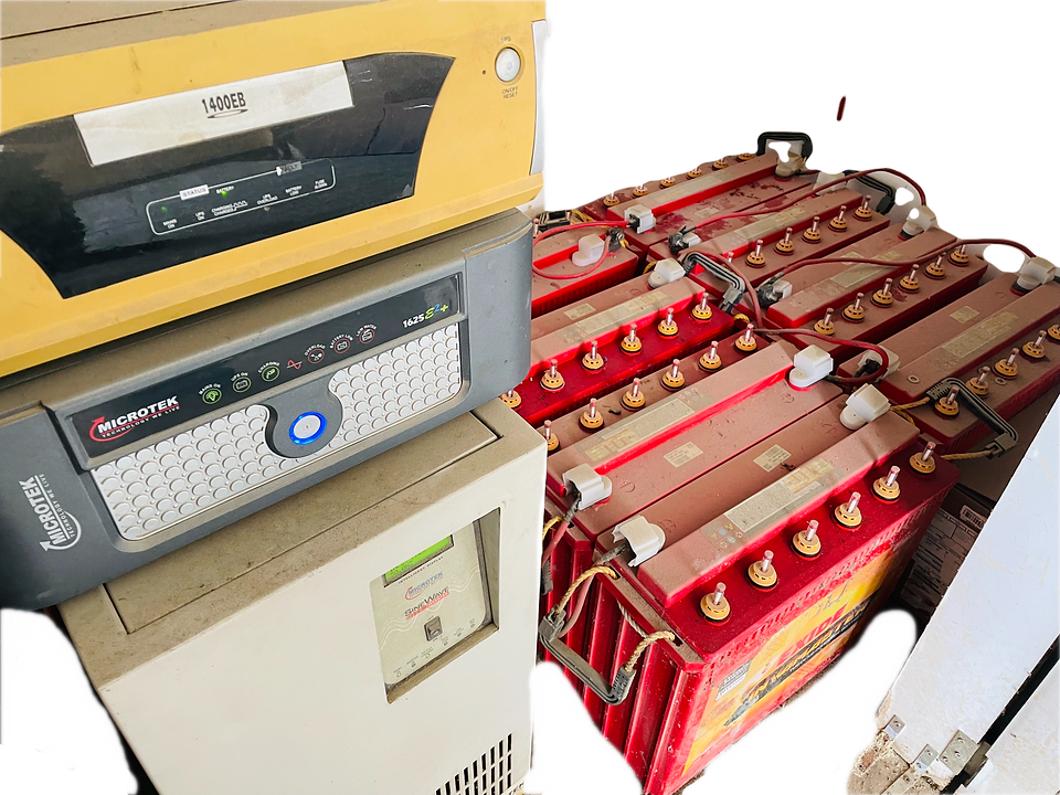 6KV UPS unit with battery bank